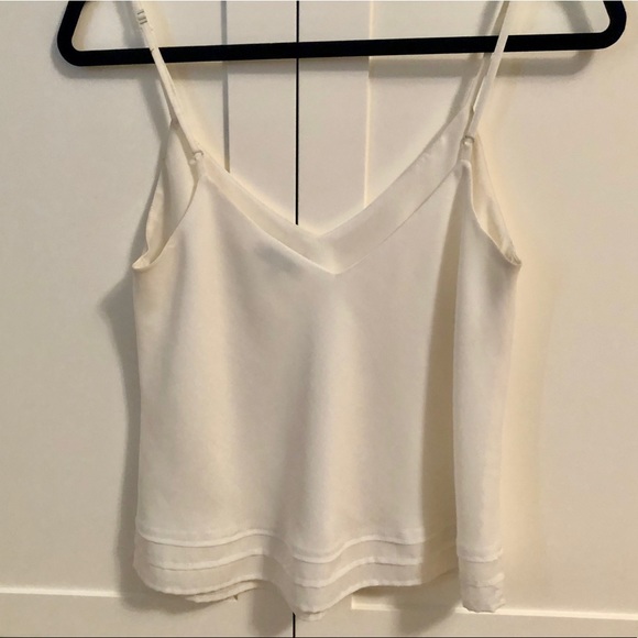 Talula Double Layer Tank, White (M) - Picture 2 of 3